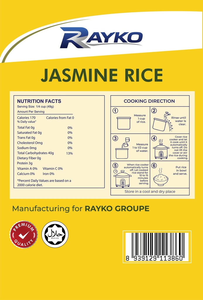Rice - Jasmine
